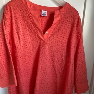 Lands End Coral top